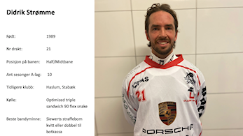 Spillerstallen A-laget 2020-2021 , #21 half